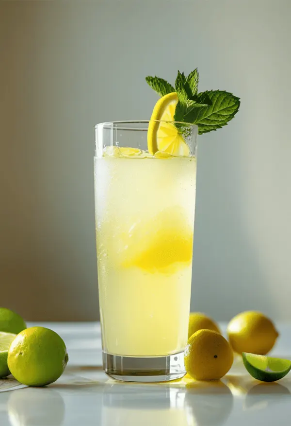 Eau active citron